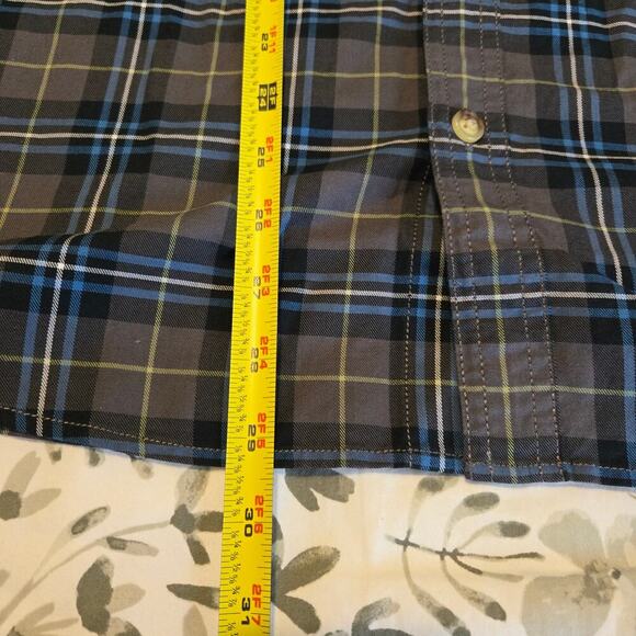 Alesbury Men's button down plaid long sleeve shirt sz Med Stitch Fix - Picture 5 of 8